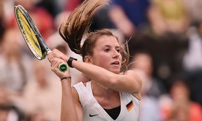 Annika Beck : Avec les couleurs de l’Allemagne.