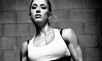 Pauline Nordin : Dur entraînement.