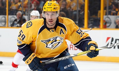 Roman Josi : Dans l’action.