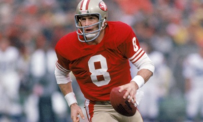 Steve Young : Une course.