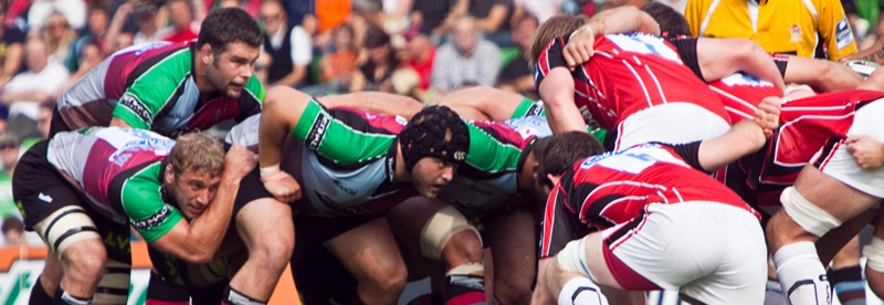 Nick Easter: The number 8 of the scrum.