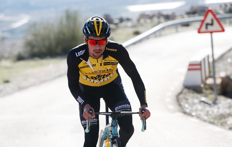 Primož Roglič: Training in Mojácar, Spain.