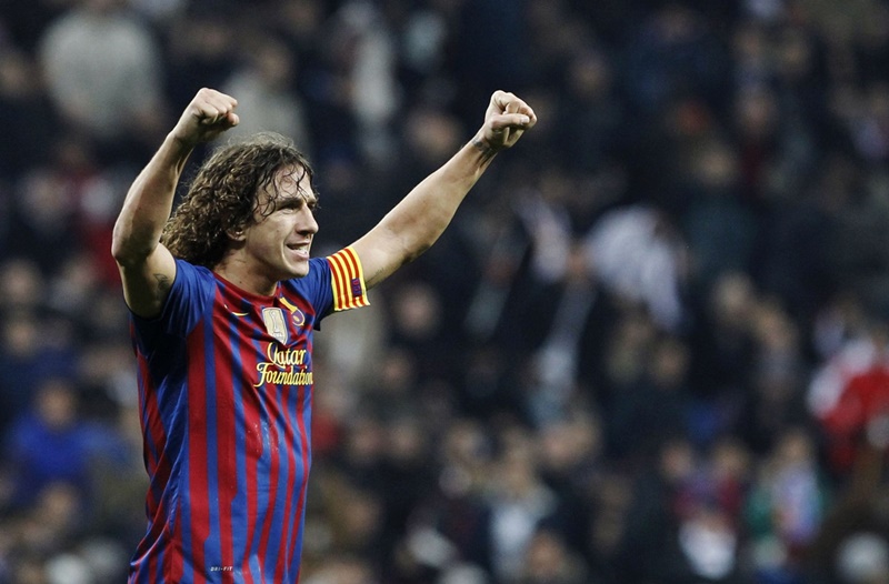 Puyol: Celebration.